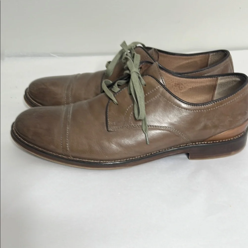 Men's Brown Leather Shoes - Picture 5 of 5